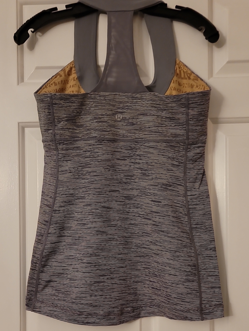 Lululemon Grey Space-Dye Racerback Tank